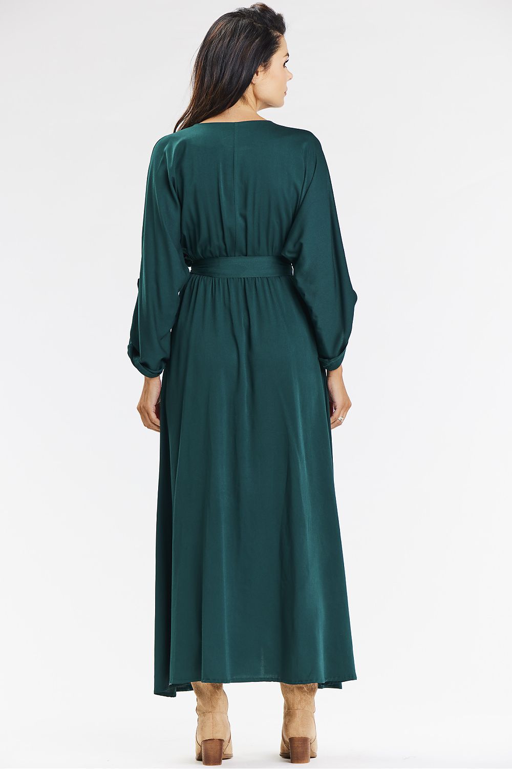 Daydress model 200582 Green by awama - Long Dresses