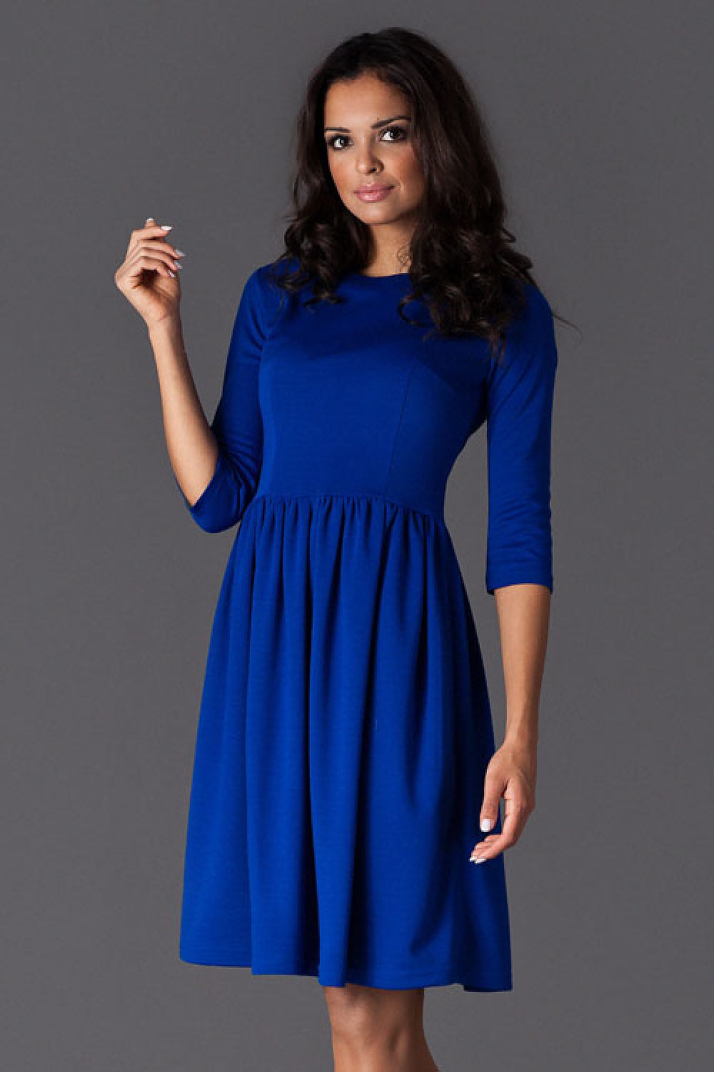 Daydress model 27944 Blue by Figl - Short Dresses