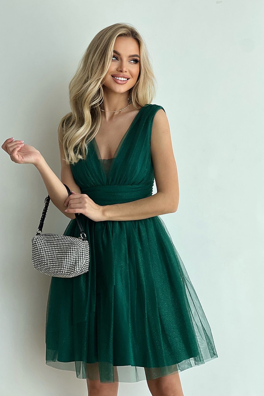 Evening dress model 174028 Green by Bicotone - Short Dresses