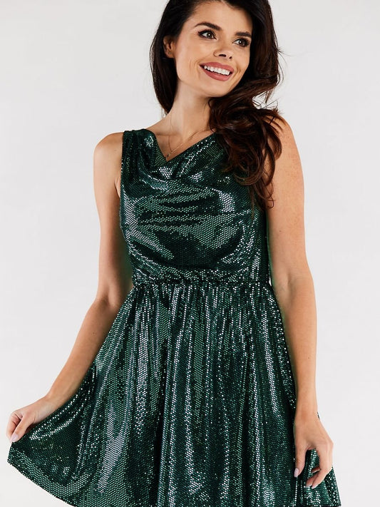 Evening dress model 174327 Green by awama - Short Dresses