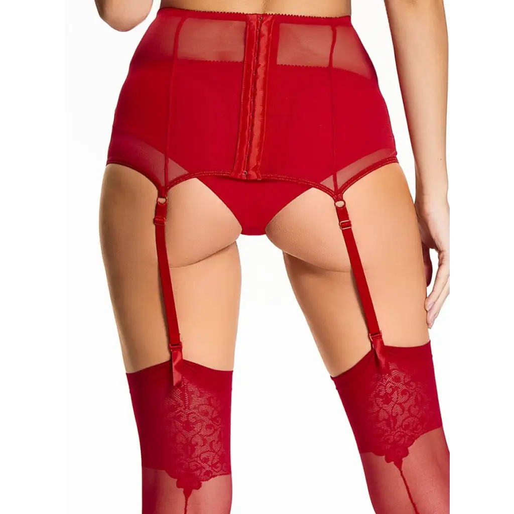 Garter Belt model 136967 Red by Kostar - Garters