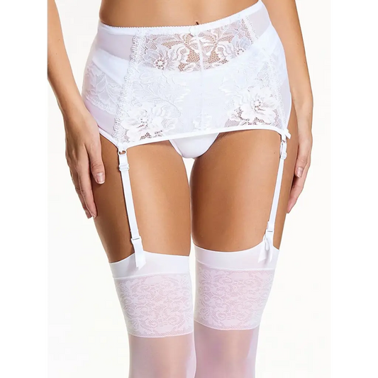 Garter Belt model 136968 White by Kostar - Garters