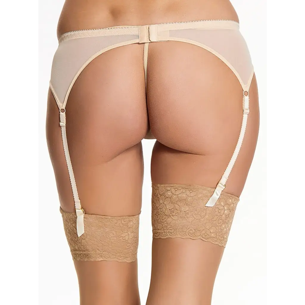 Garter Belt model 137606 Beige by Kostar - Garters