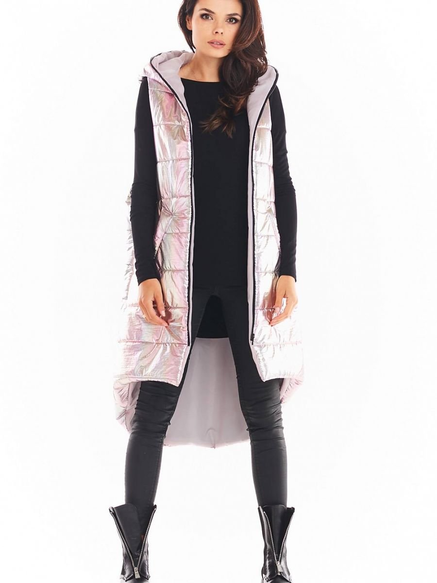 Gilet model 149753 Pink by awama - Gilet