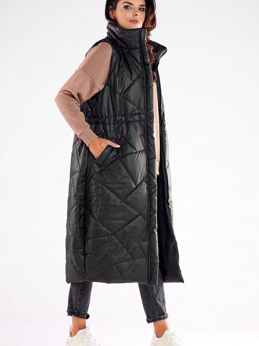 Gilet model 173870 Black by awama - Gilet