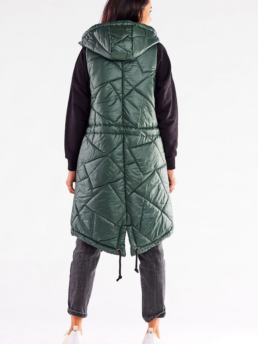 Gilet model 173874 Green by awama - Gilet