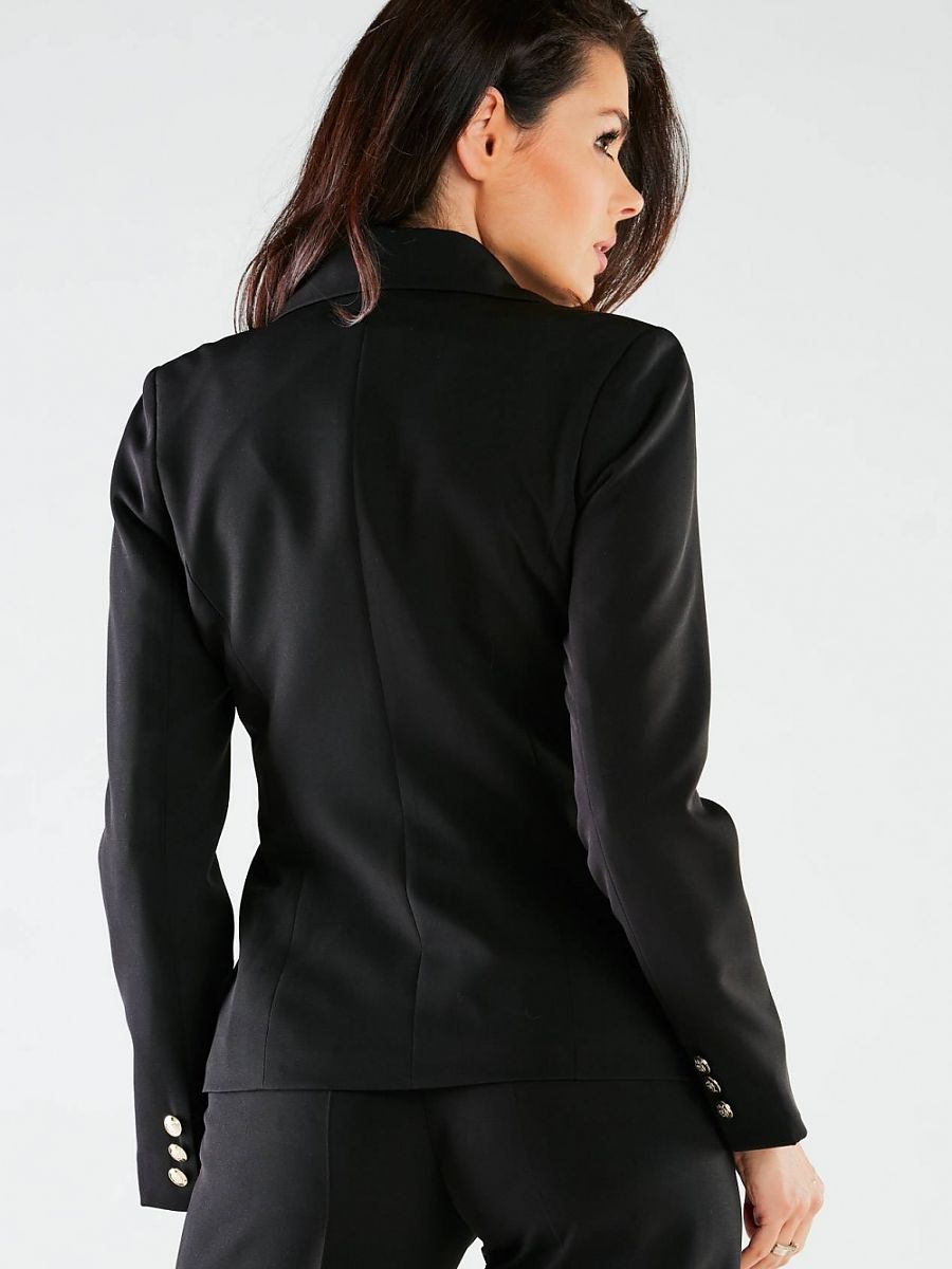 Jacket model 166815 Black by awama - Jackets