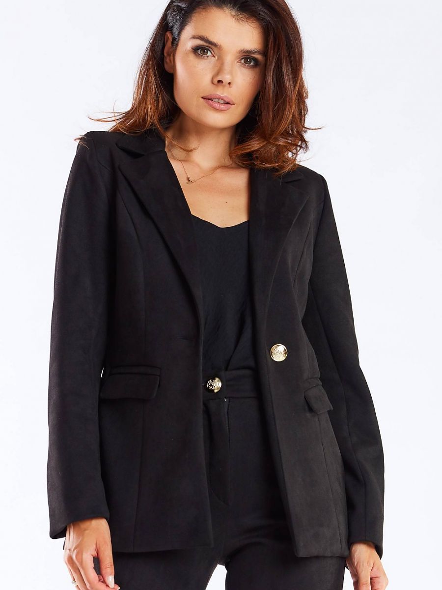 Jacket model 166820 Black by awama - Jackets