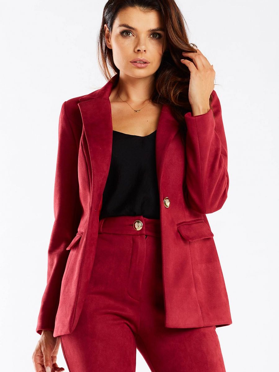 Jacket model 166821 Red by awama - Jackets