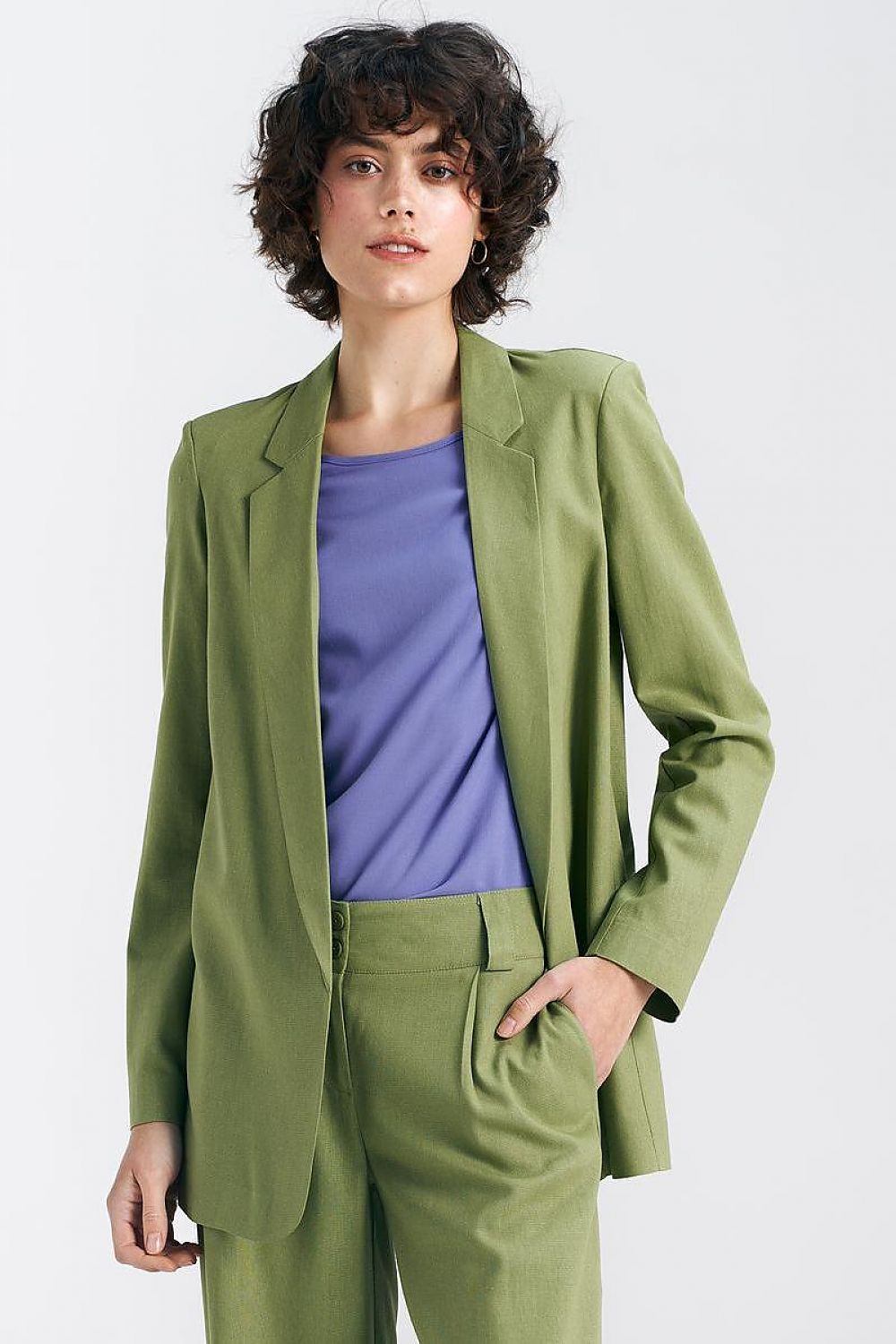 Jacket model 195466 Green by Nife - Jackets