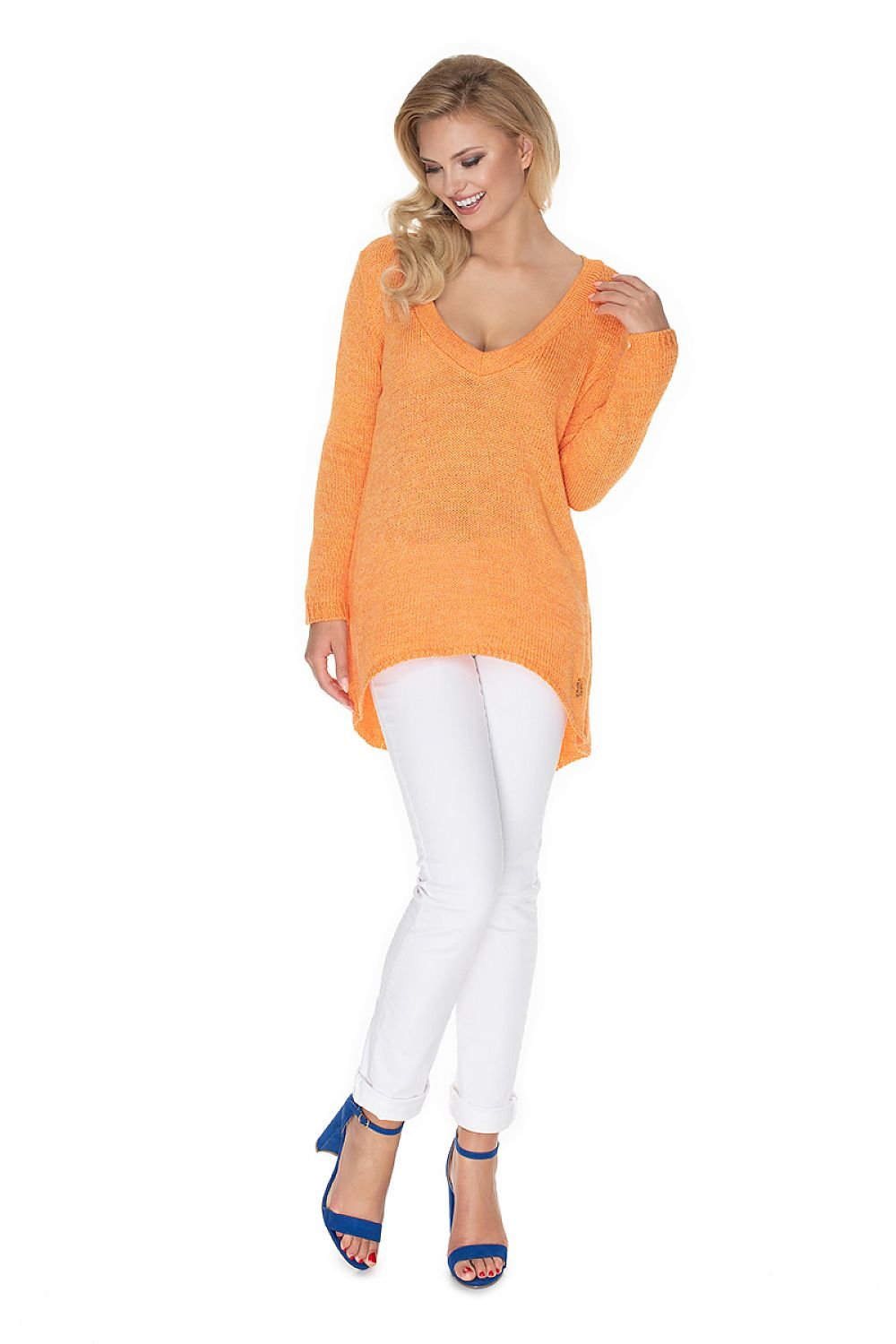 Jumper model 135310 Orange by PeeKaBoo - One Size - Jumpers