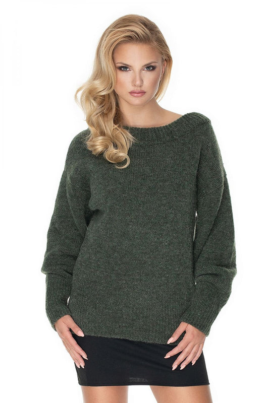 Jumper model 135320 Green by PeeKaBoo - One Size - Jumpers