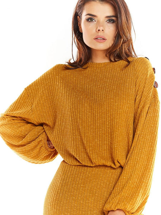 Jumper model 139512 Brown by awama - Jumpers