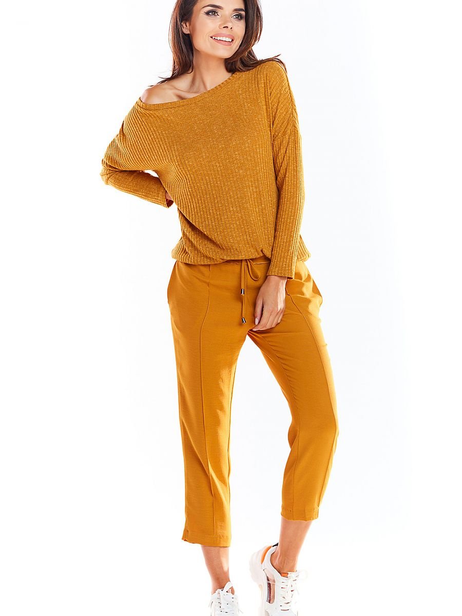 Jumper model 139552 Brown by awama - Jumpers