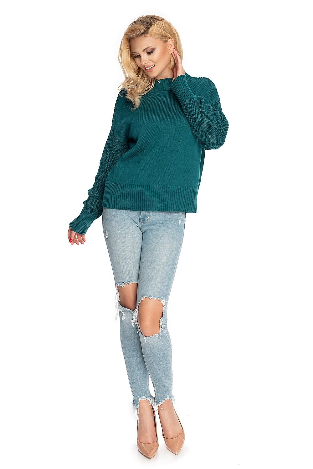 Jumper model 146915 Green by PeeKaBoo - One Size - Jumpers