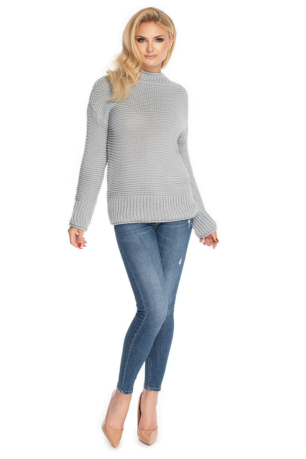 Jumper model 146919 Grey by PeeKaBoo - One Size - Jumpers