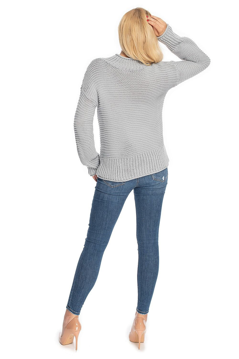 Jumper model 146919 Grey by PeeKaBoo - One Size - Jumpers