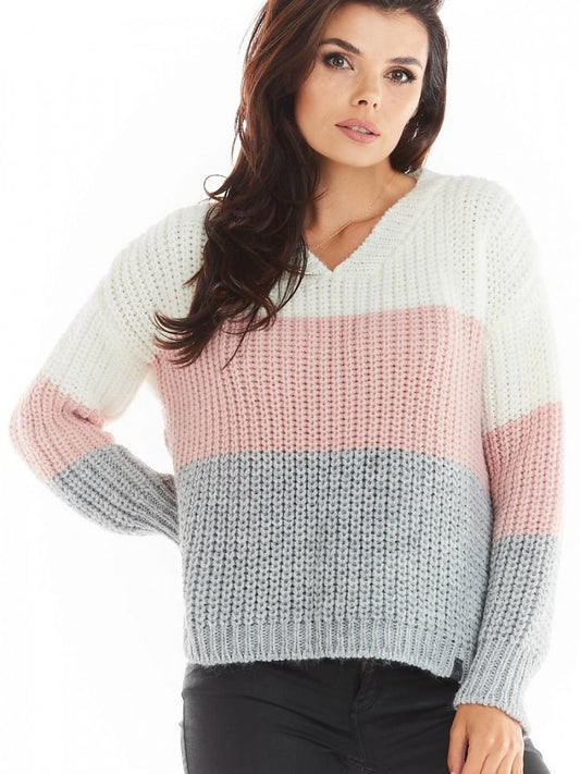 Jumper model 149738 Pink by awama - One Size - Jumpers