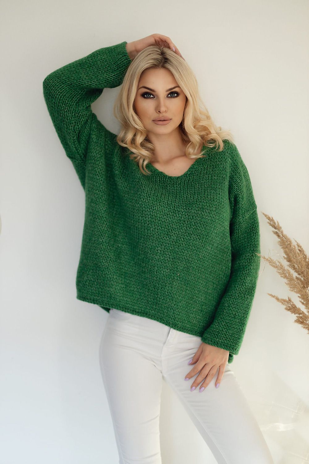 Jumper model 163197 Green by PeeKaBoo - One Size - Jumpers