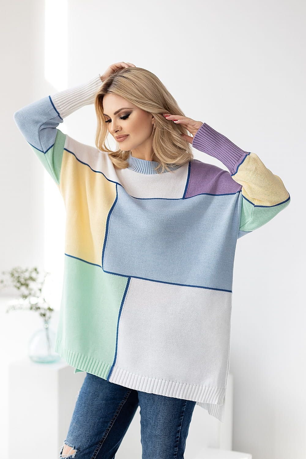 Jumper model 178651 Multicolor by PeeKaBoo - One Size