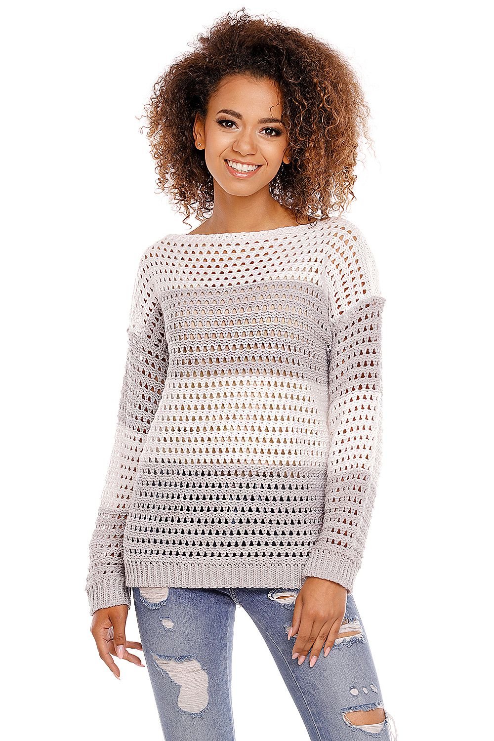 Jumper model 94460 Grey by PeeKaBoo - One Size Jumpers