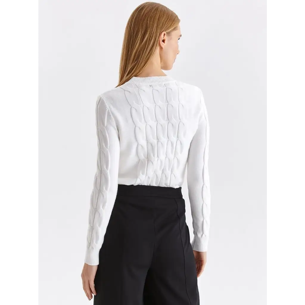 Jumper White by Top Secret - Jumpers