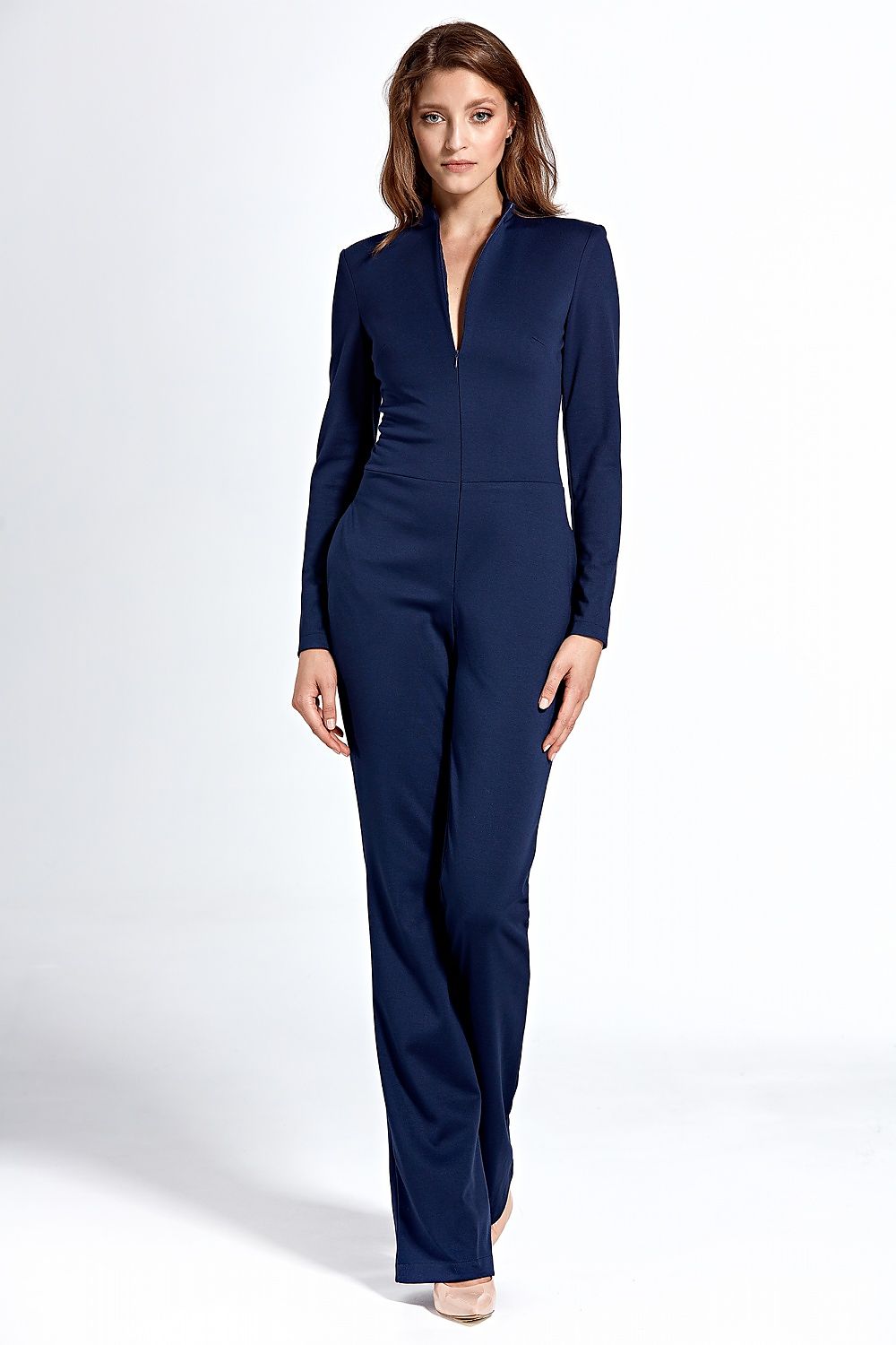 Jumpsuit model 149946 Navy Blue by Nife - Jumpsuits