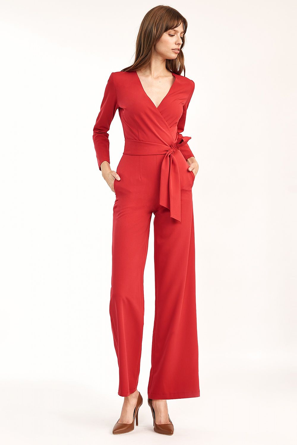 Jumpsuit model 158894 Red by Nife - Jumpsuits