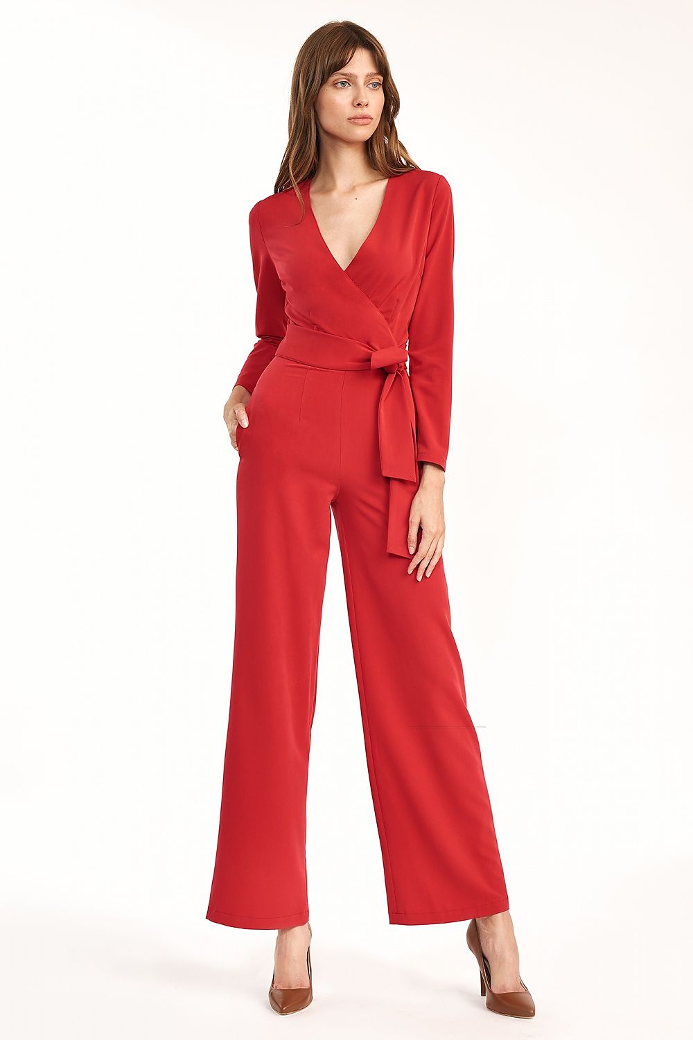 Jumpsuit model 158894 Red by Nife - Jumpsuits