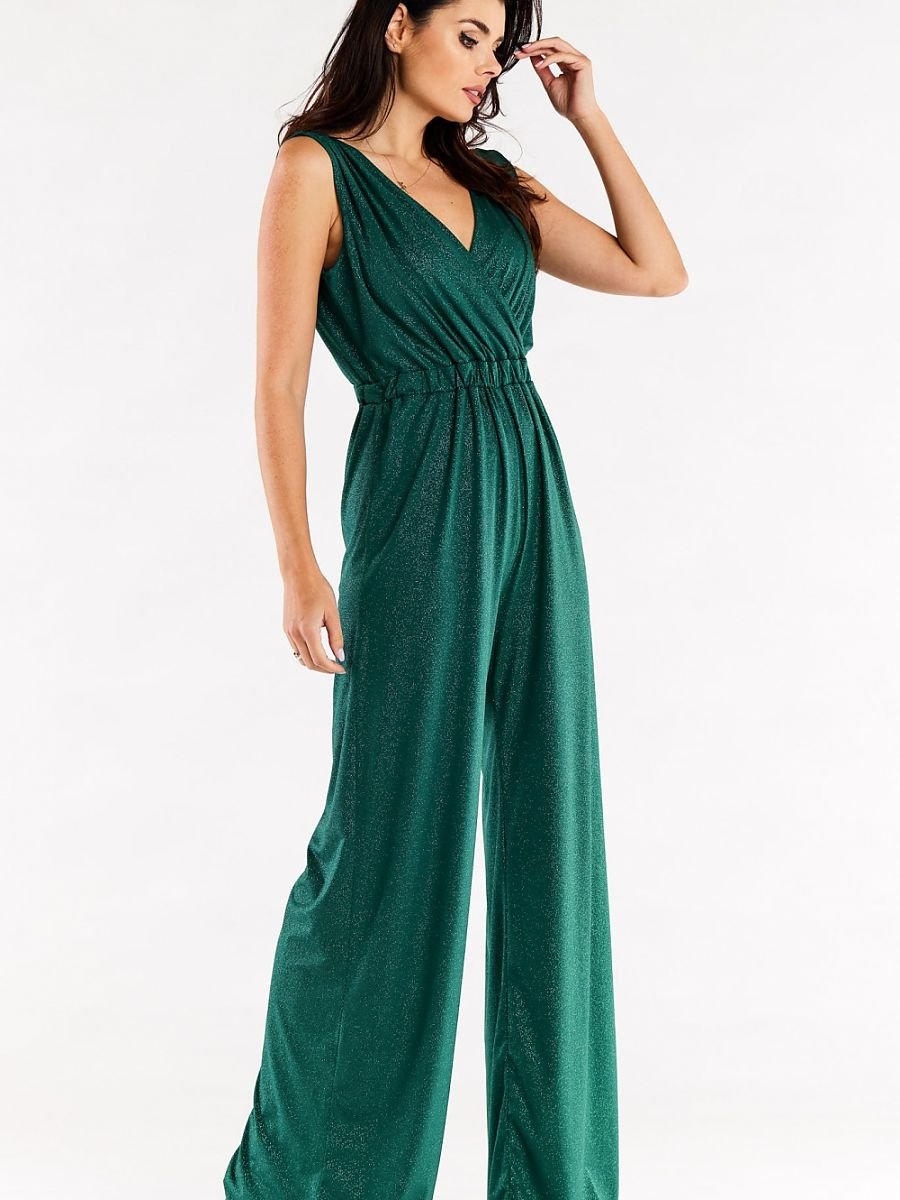 Jumpsuit model 174374 Green by awama - Jumpsuits