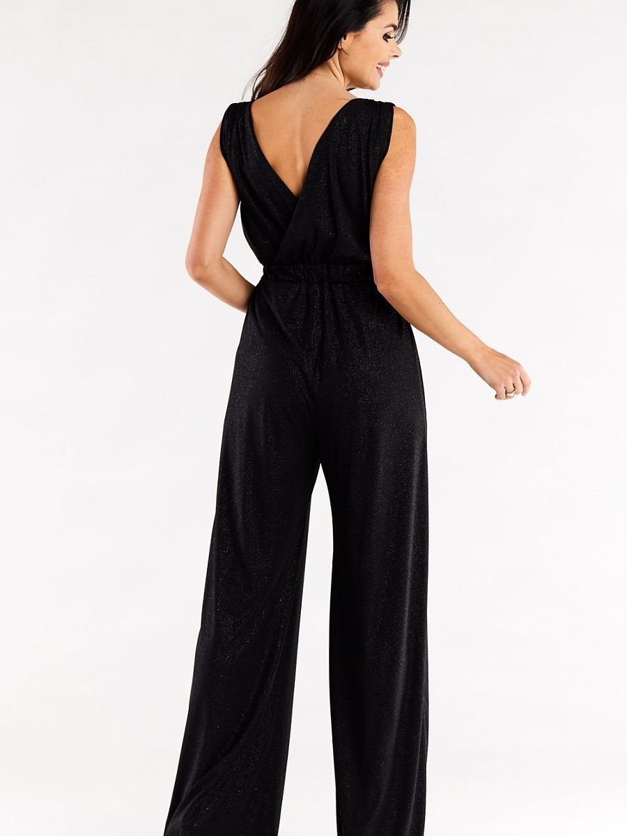 Jumpsuit model 174375 Black by awama - Jumpsuits