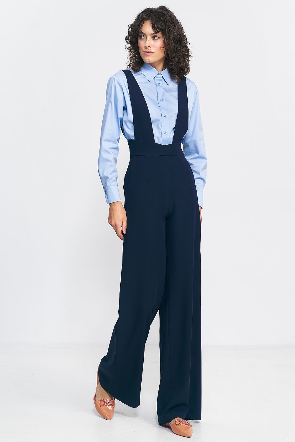 Jumpsuit model 186843 Navy Blue by Nife - Jumpsuits