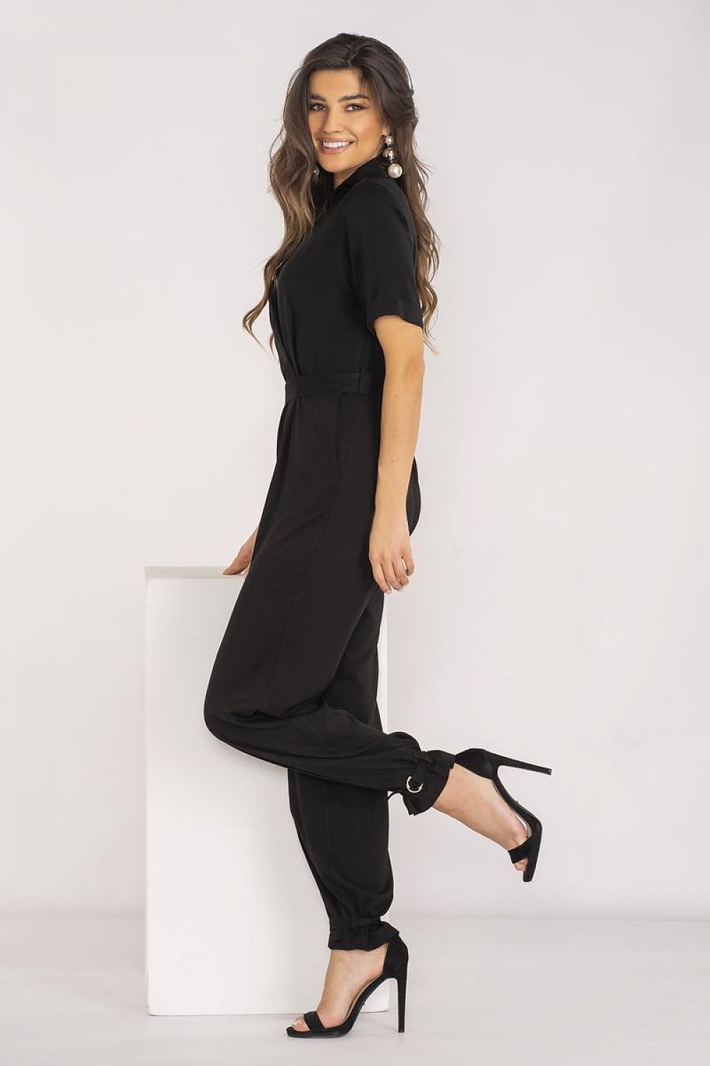 Jumpsuit model 197855 Black by awama - Jumpsuits