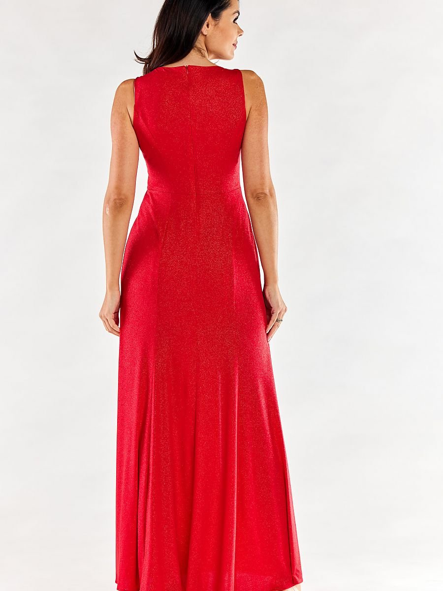 Long dress model 174383 Red by awama - Long Dresses