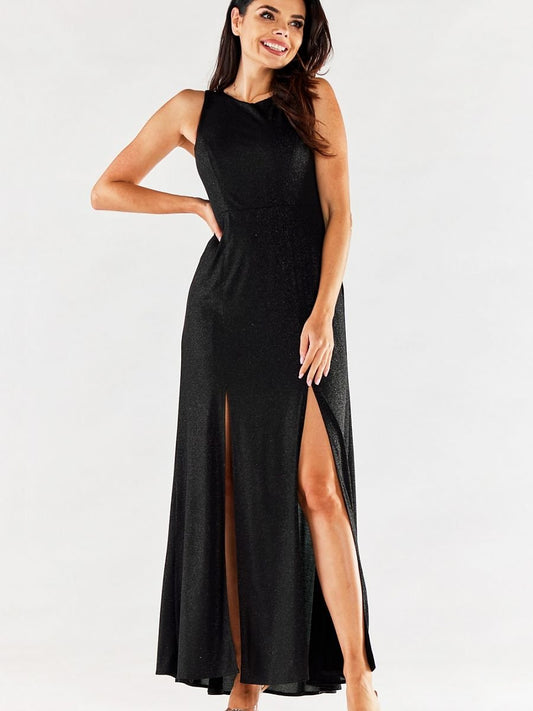 Long dress model 174385 Black by awama - Long Dresses