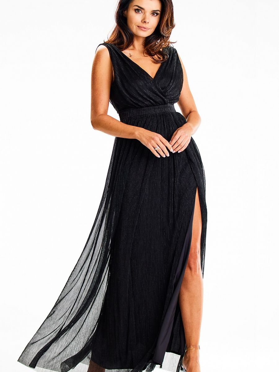 Long dress model 189442 Black by awama - Long Dresses