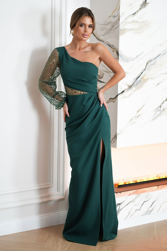 Long dress model 190485 Green by Bicotone - Long Dresses