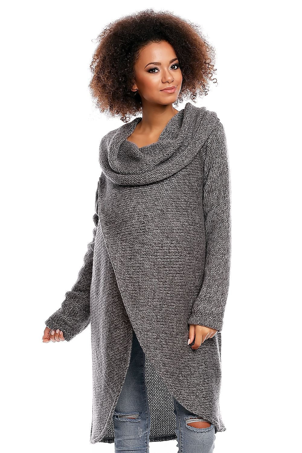 Long jumper model 84290 Grey by PeeKaBoo - One Size - Long