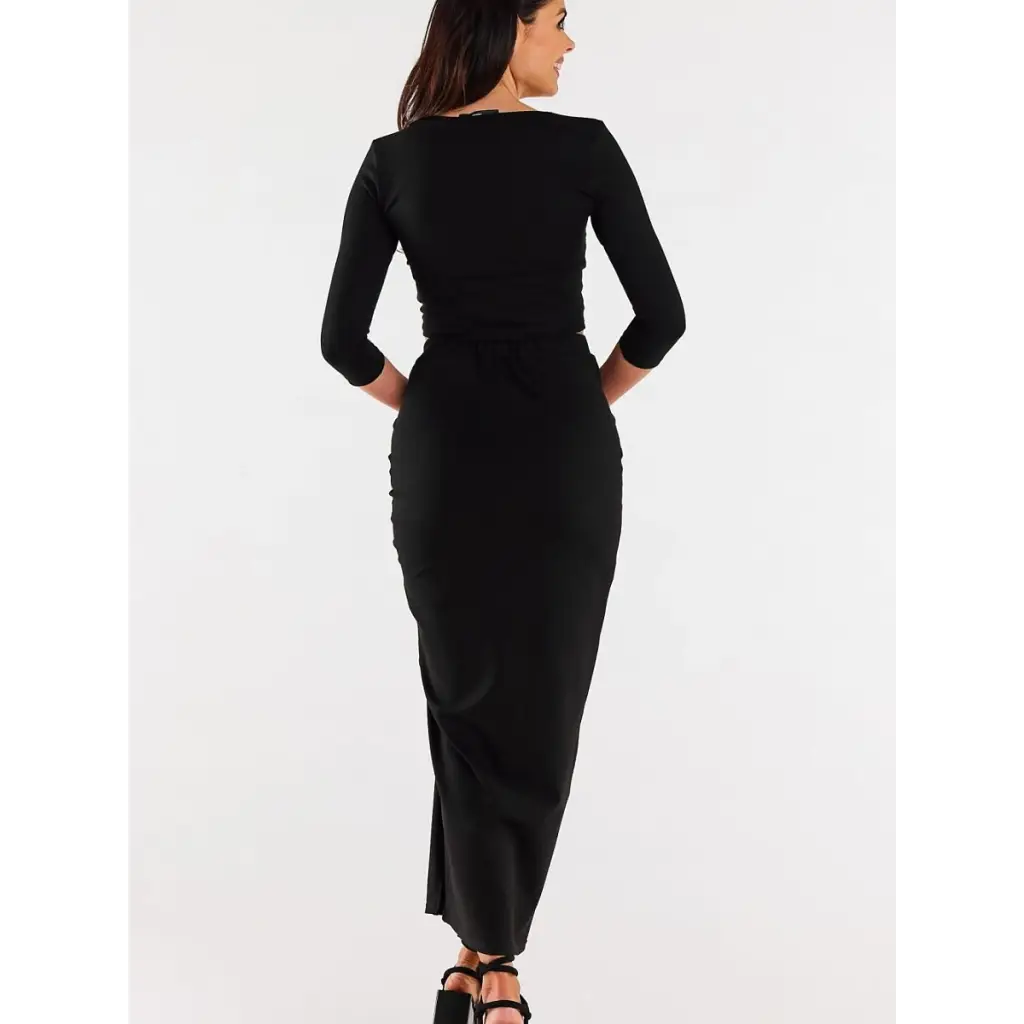 Long skirt model 181242 Black by Infinite You - Long Skirts