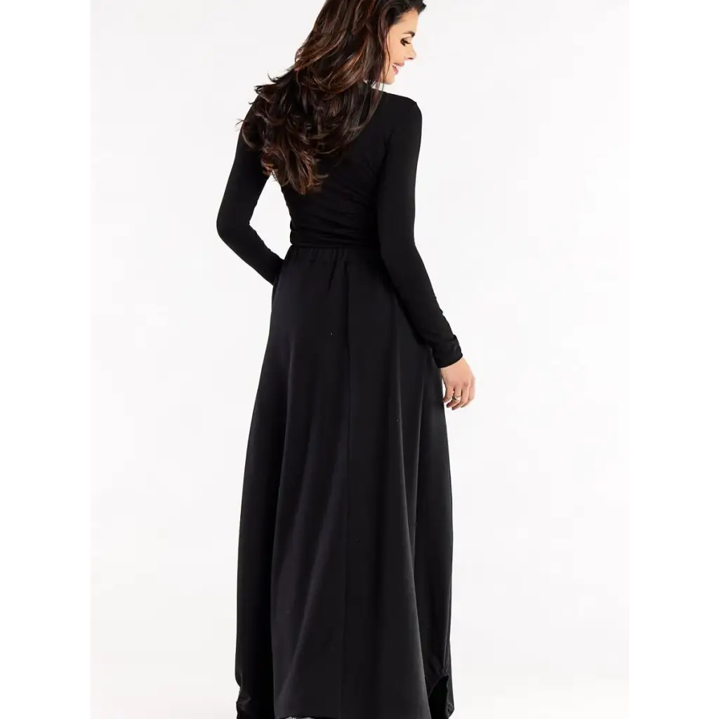 Long skirt model 188064 Black by Infinite You - Long Skirts