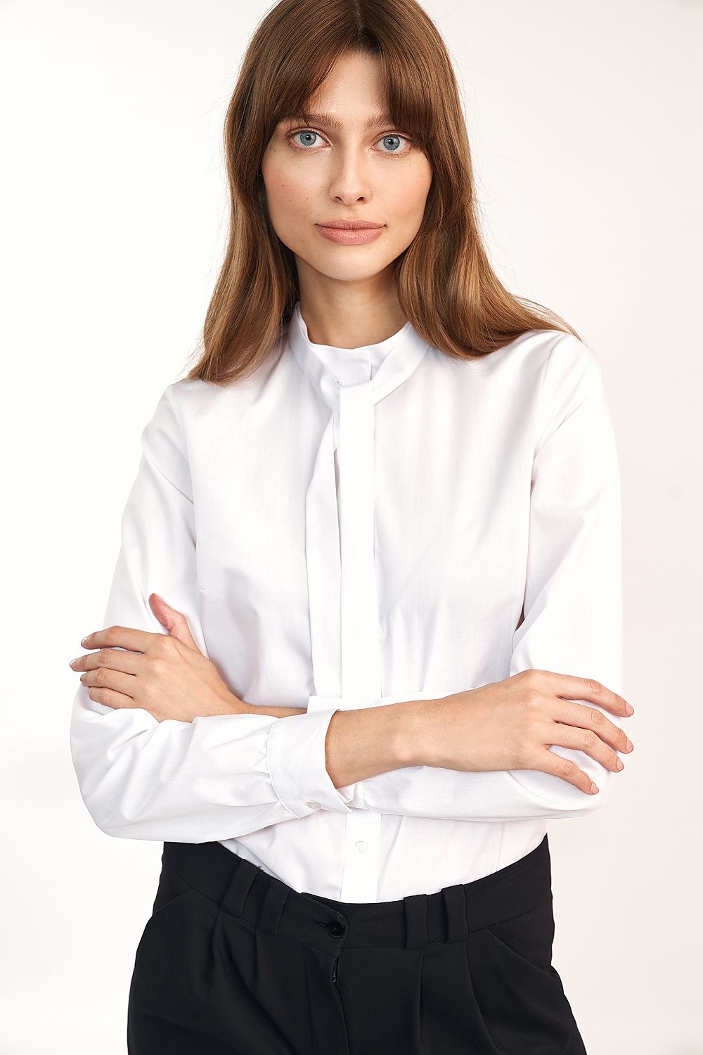 Long sleeve shirt model 158329 White by Nife - Shirts