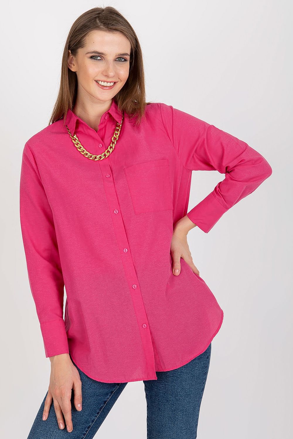 Long sleeve shirt model 176758 Pink by Factory Price - Long