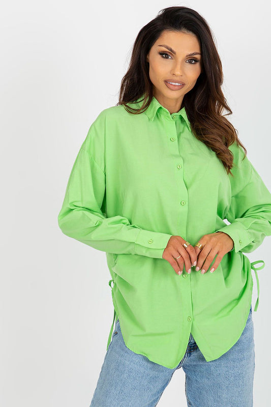 Long sleeve shirt model 176768 Green by Factory Price