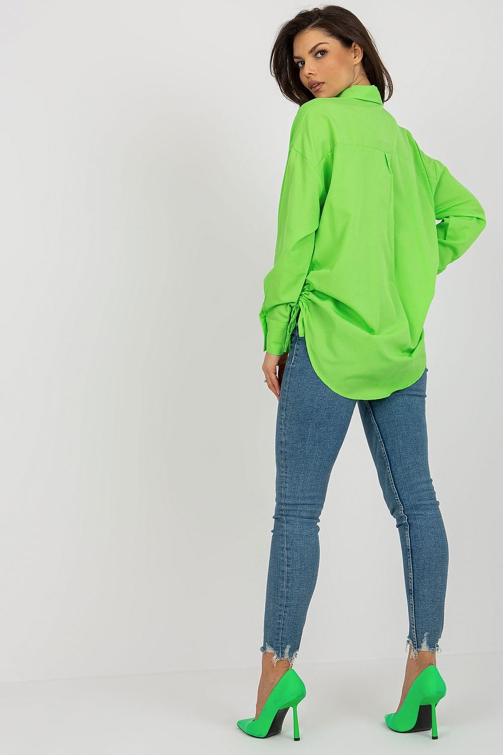 Long sleeve shirt model 181618 Green by Factory Price