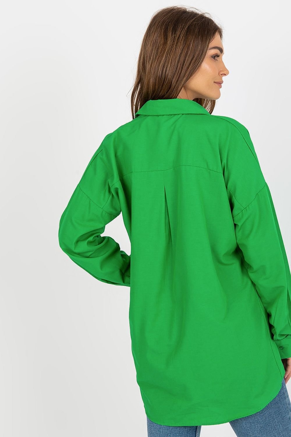 Long sleeve shirt model 181620 Green by Factory Price