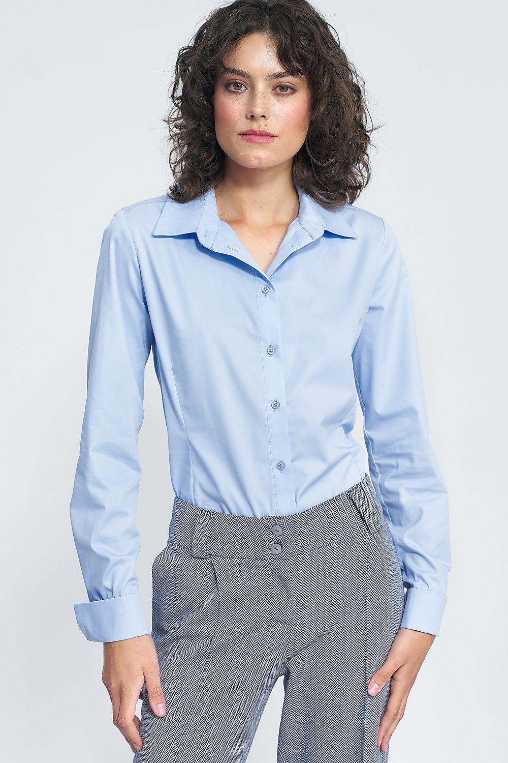 Long sleeve shirt model 184610 Blue by Nife - Shirts