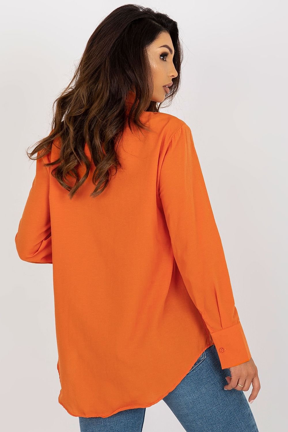 Long sleeve shirt model 184961 Orange by Factory Price