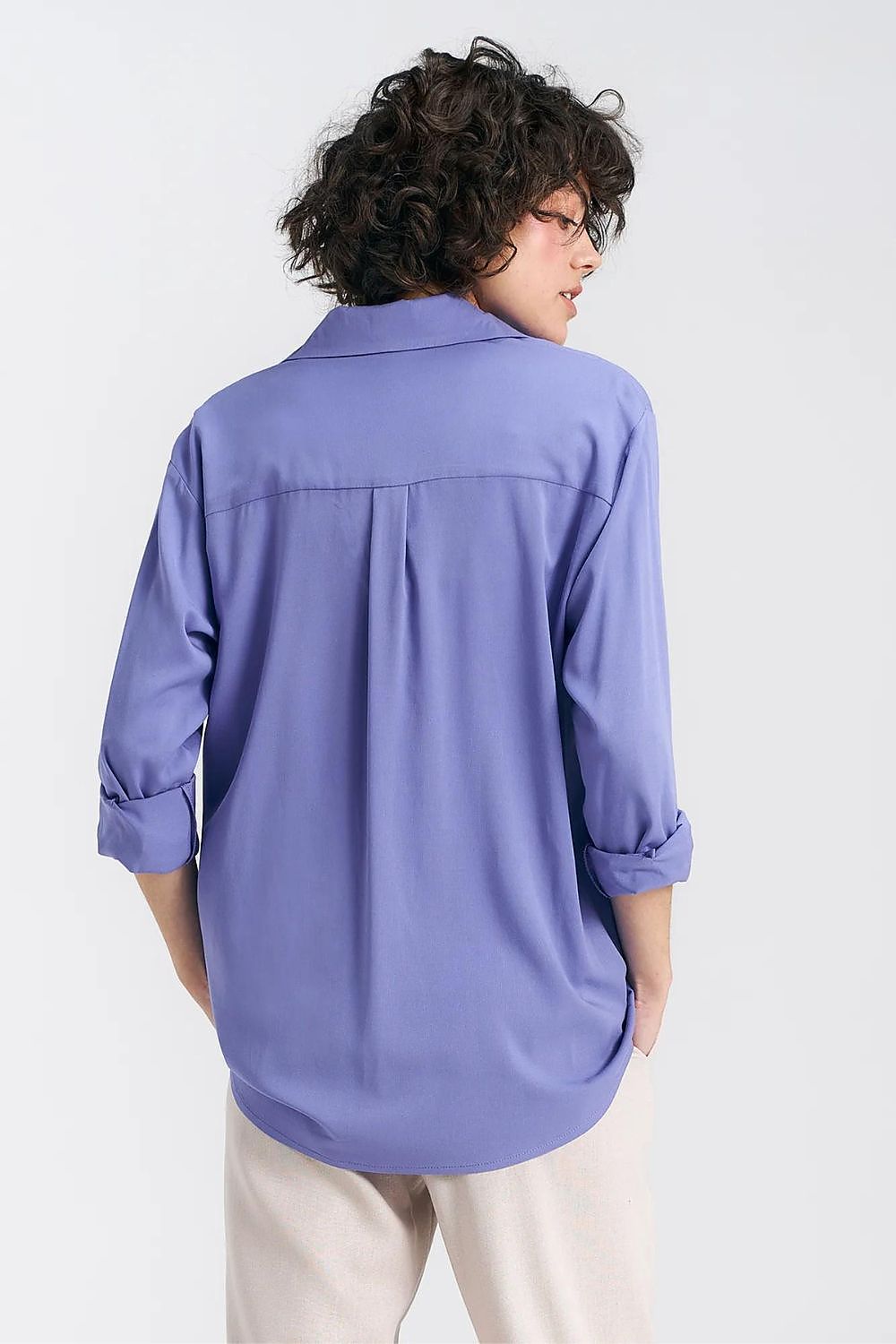 Long sleeve shirt model 192969 Violet by Nife - Shirts