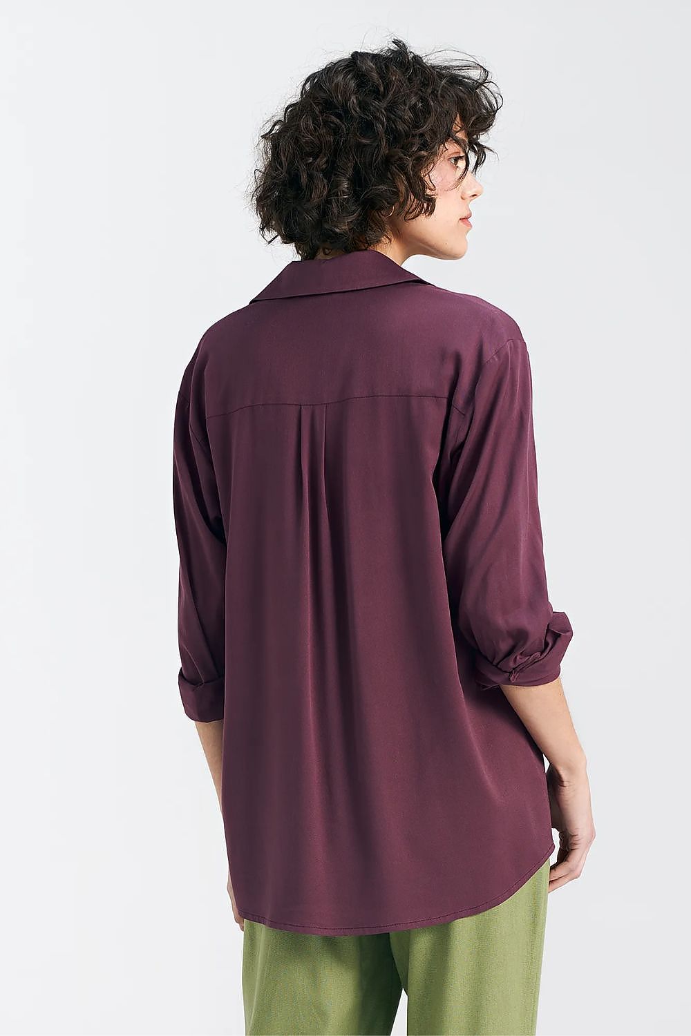 Long sleeve shirt model 192970 Violet by Nife - Shirts