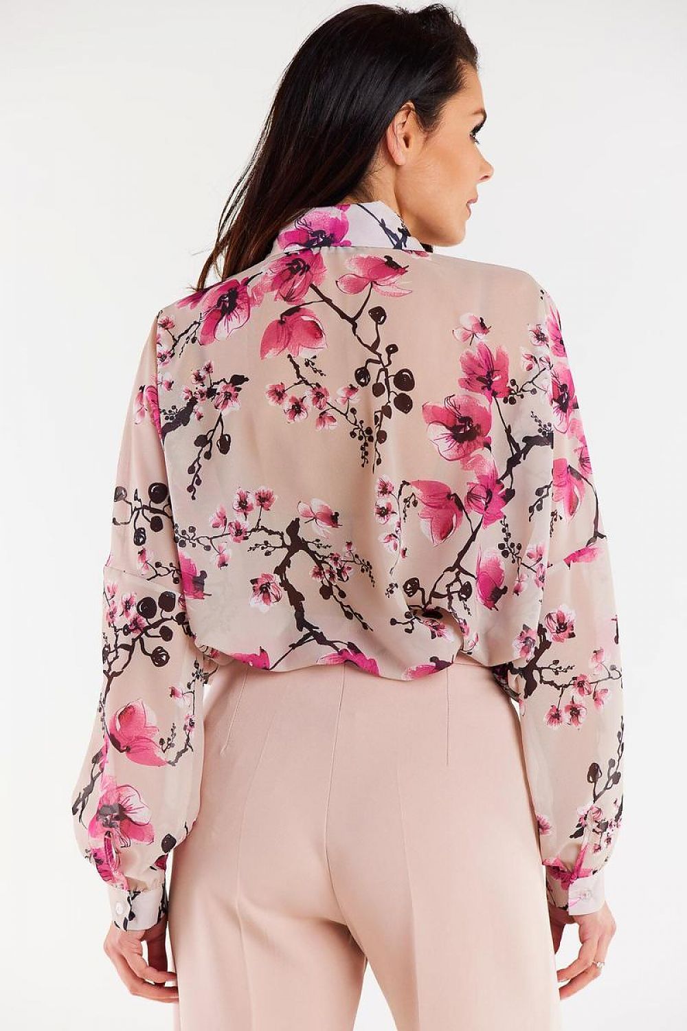 Long sleeve shirt model 196619 Multicolor by awama